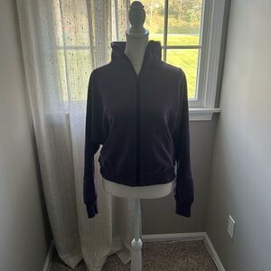 Lululemon Brushed Softstreme Funnel-Neck Zip Up